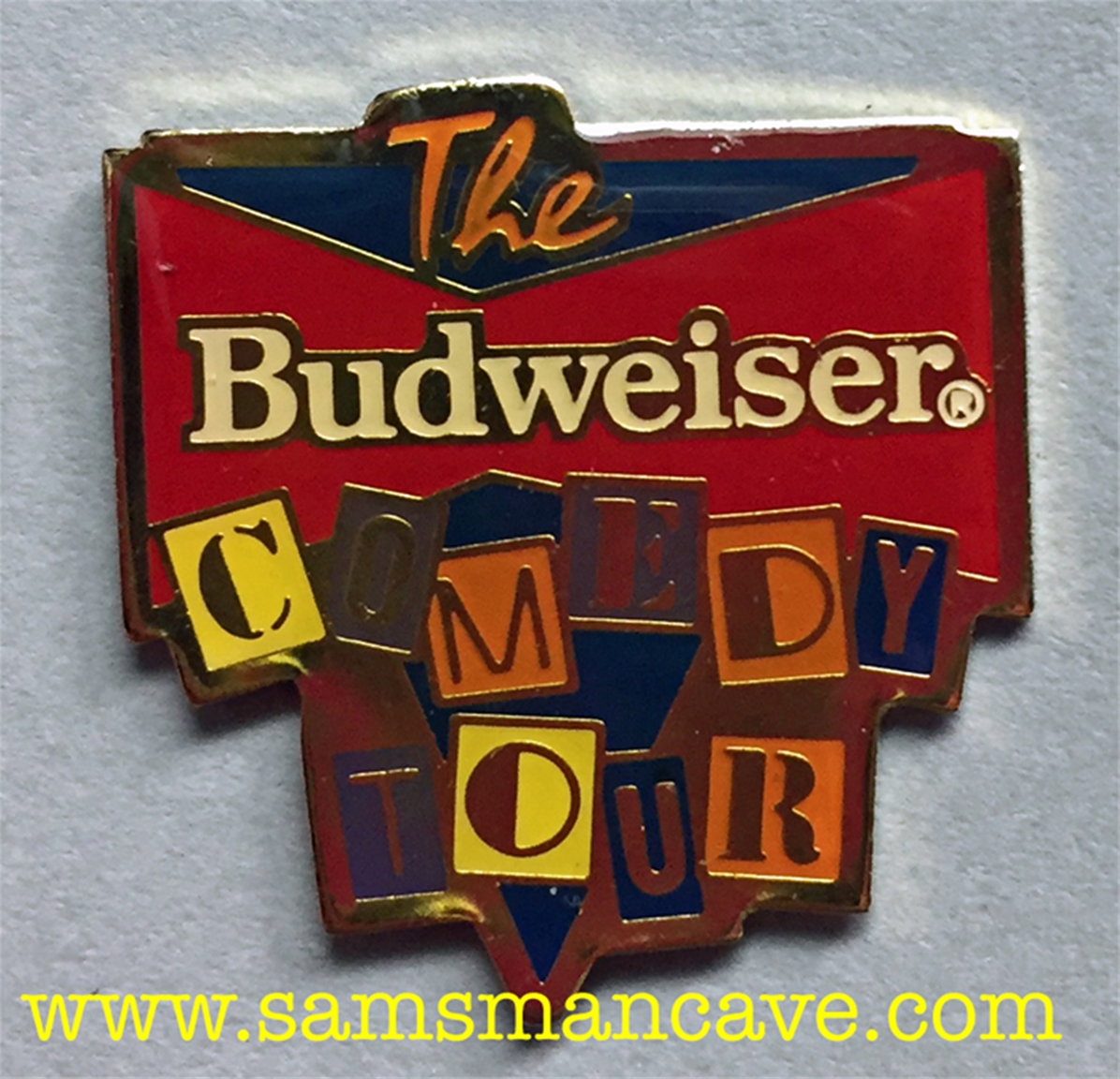 Budweiser Comedy Tour Pin