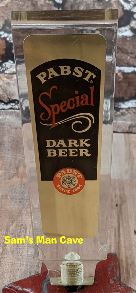 Pabst Special Dark Tap Handle