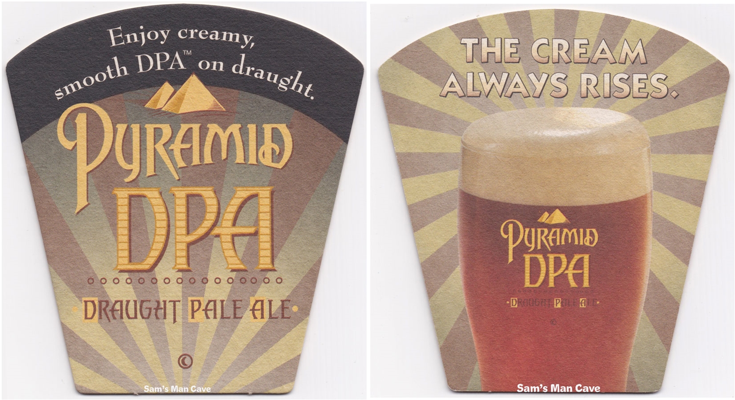 Pyramid DPA Beer Coaster