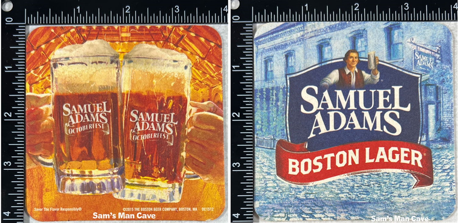 Samuels Adams Boston Lager Octoberfest Coaster