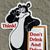 Hamm's NA Hamm's Bear Think! Sticker