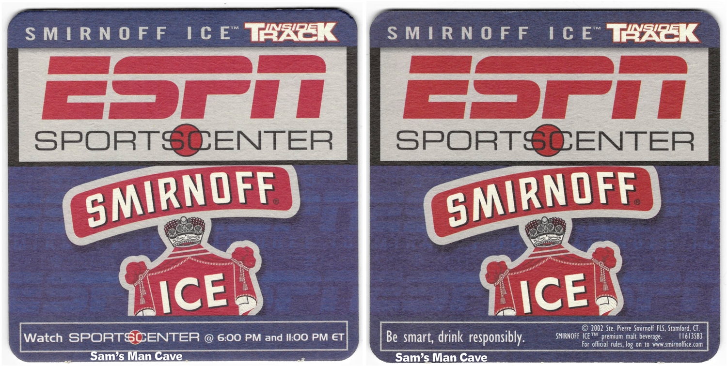 Smirnoff Ice ESPN Coaster