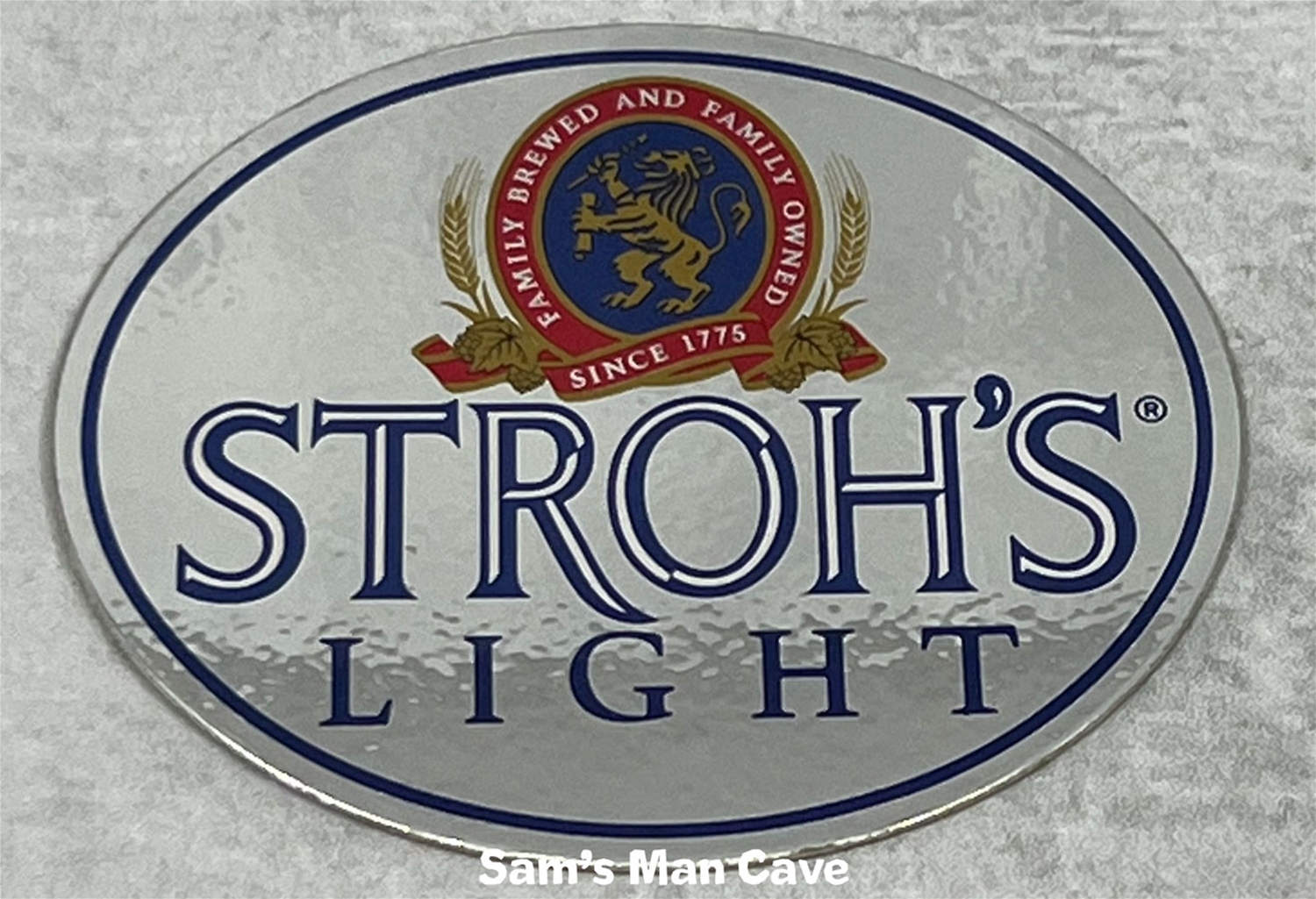 Stroh's Light Sticker / Decal