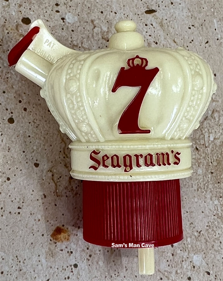 Seagram's 7 Bottle Stop Pourer