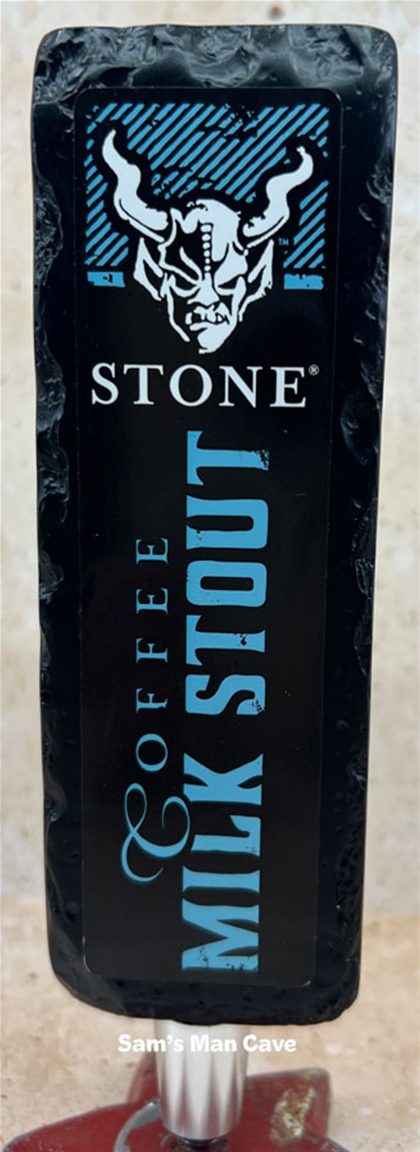 Stone Milk Stout Tap Handle