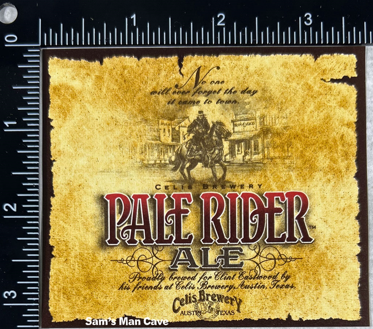Celis Pale Rider Ale Label