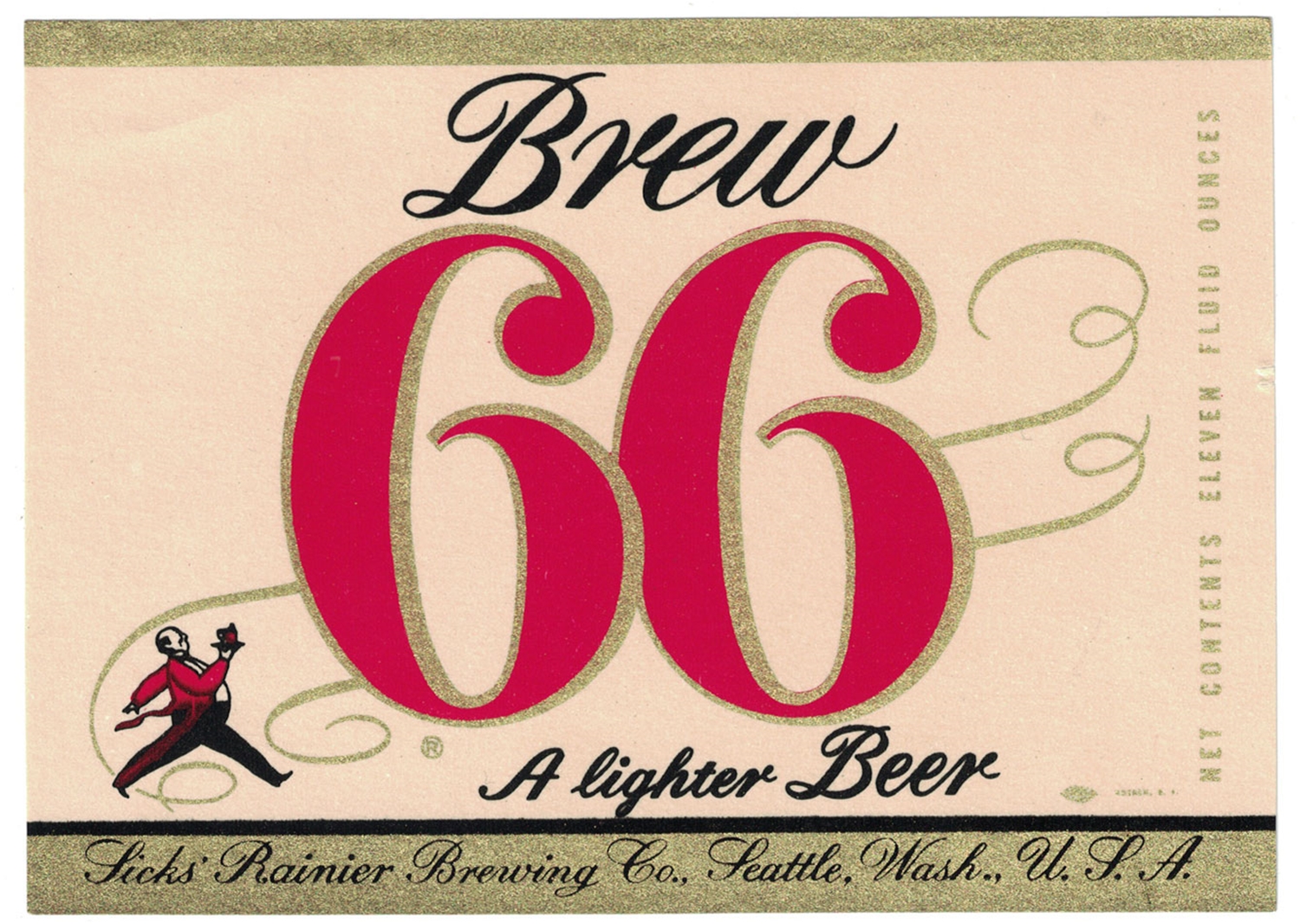 Brew 66 Beer Label
