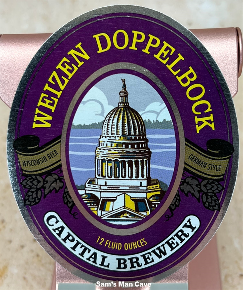 Capital Brewery Weizen Doppelbock Beer Label
