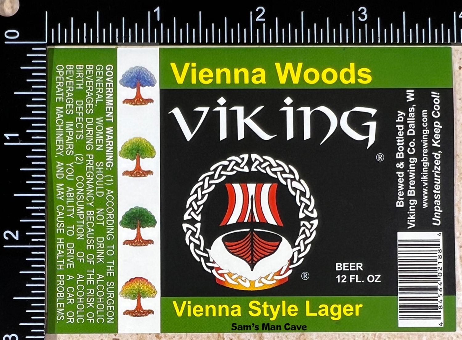 Viking Vienna Woods Beer Label