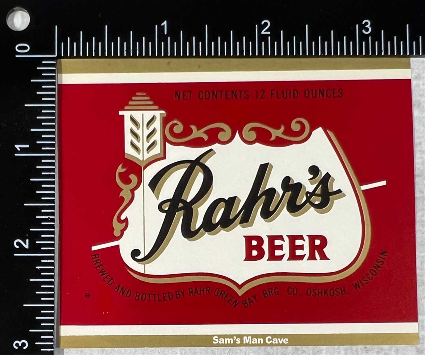 Rahr's Beer Label