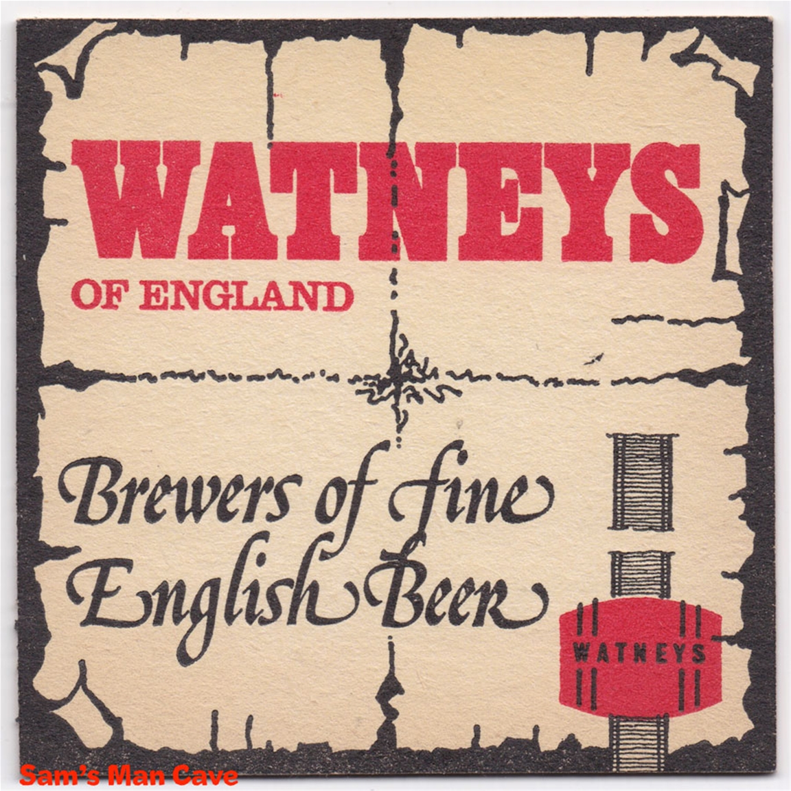 Watneys Beer Coaster