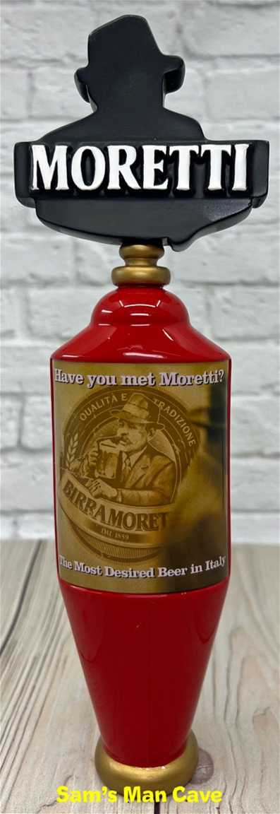 Birra Moretti Tap Handle