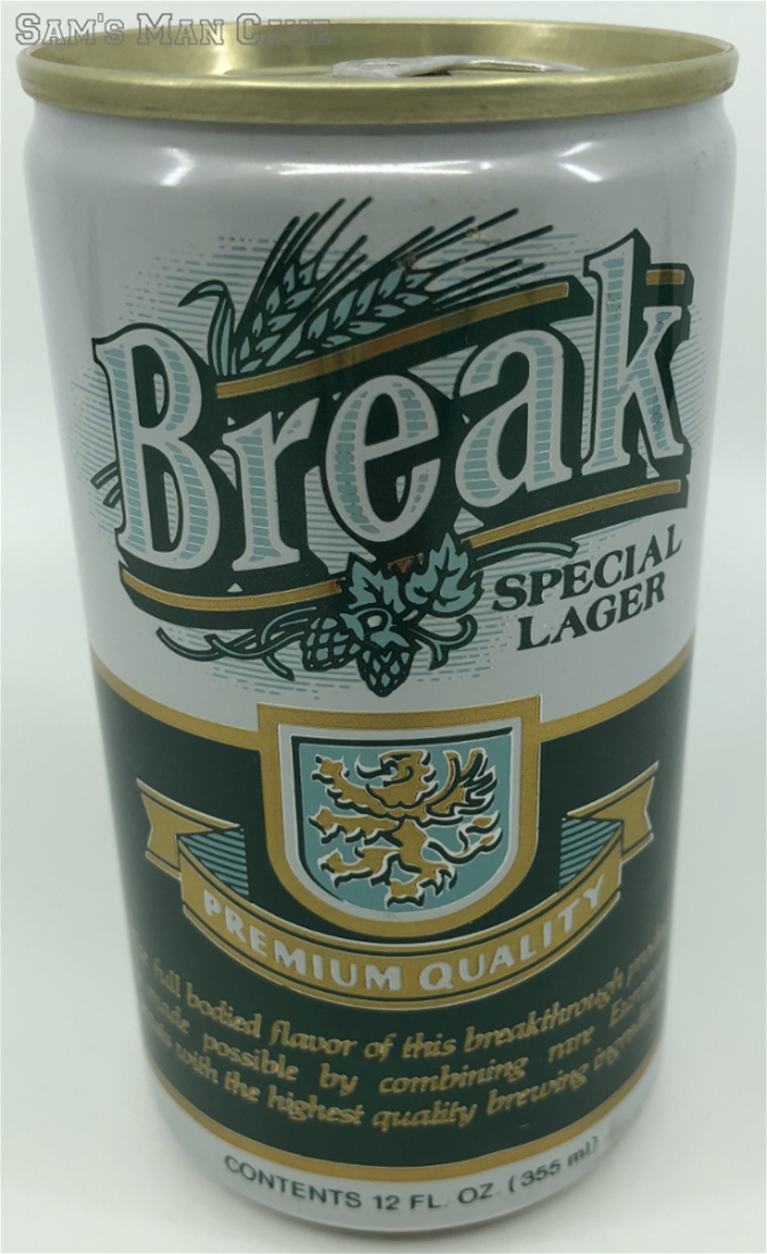 Break Lager Beer Can