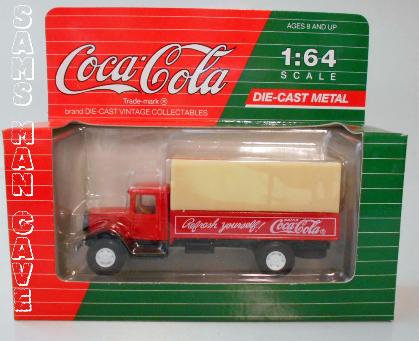 Coca Cola Canvas Back Truck