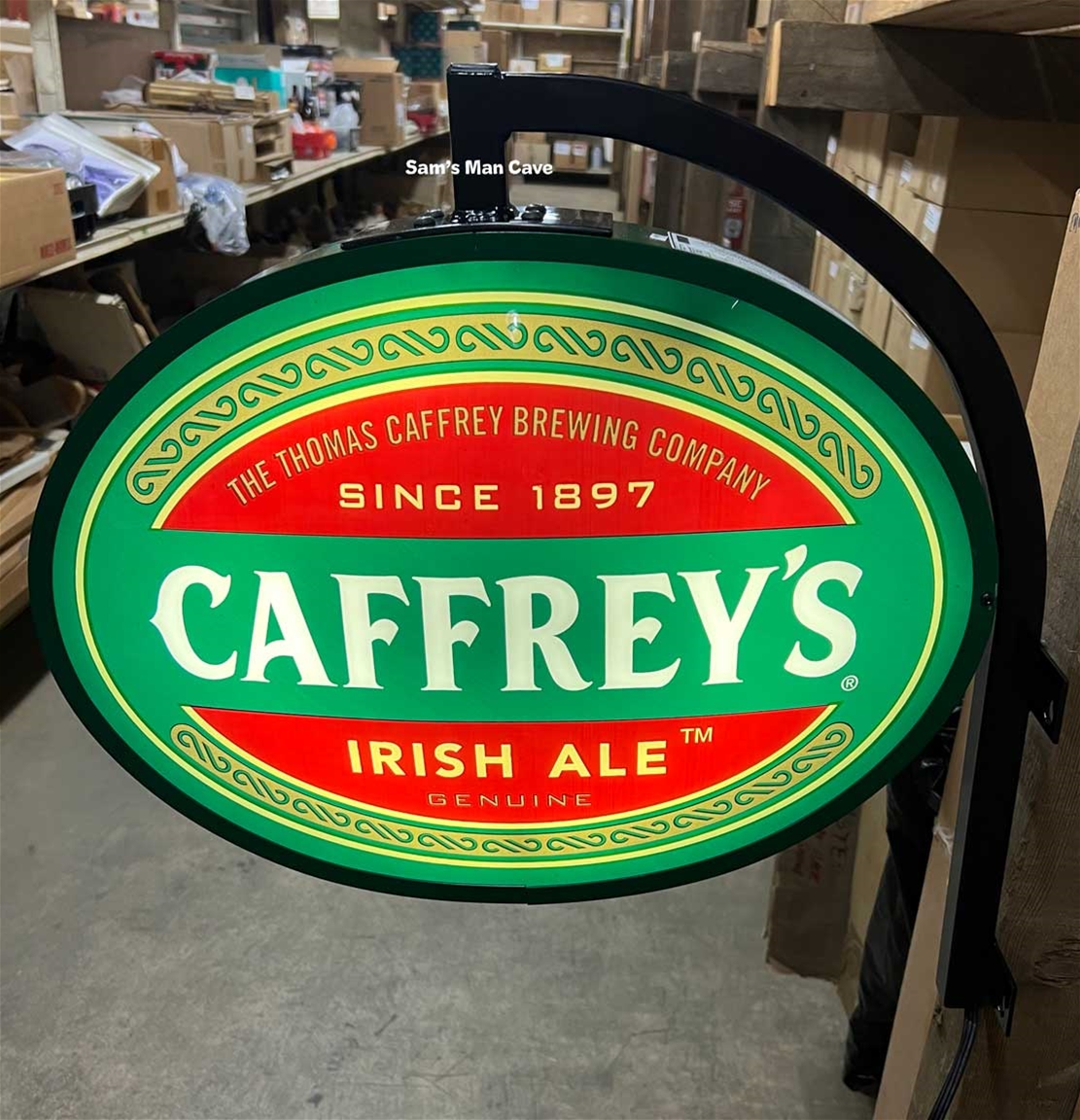 Caffrey's Double Sided Pub Sign