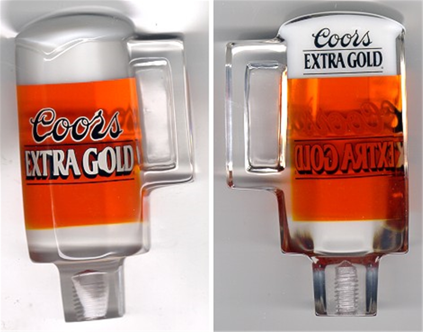 Coors Extra Gold Mug Tap