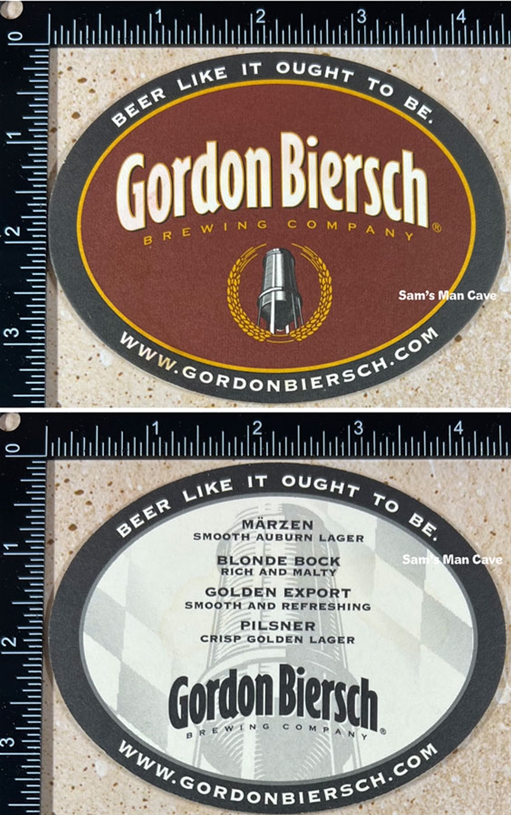 Gordon Biersch Brewing Company Coaster