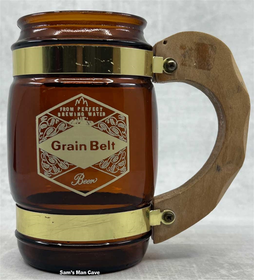 Grain Belt Glass Mug
