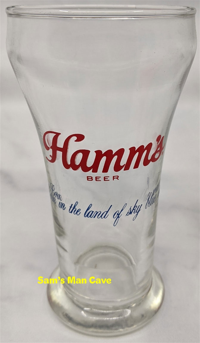 Hamm's Beer Glass