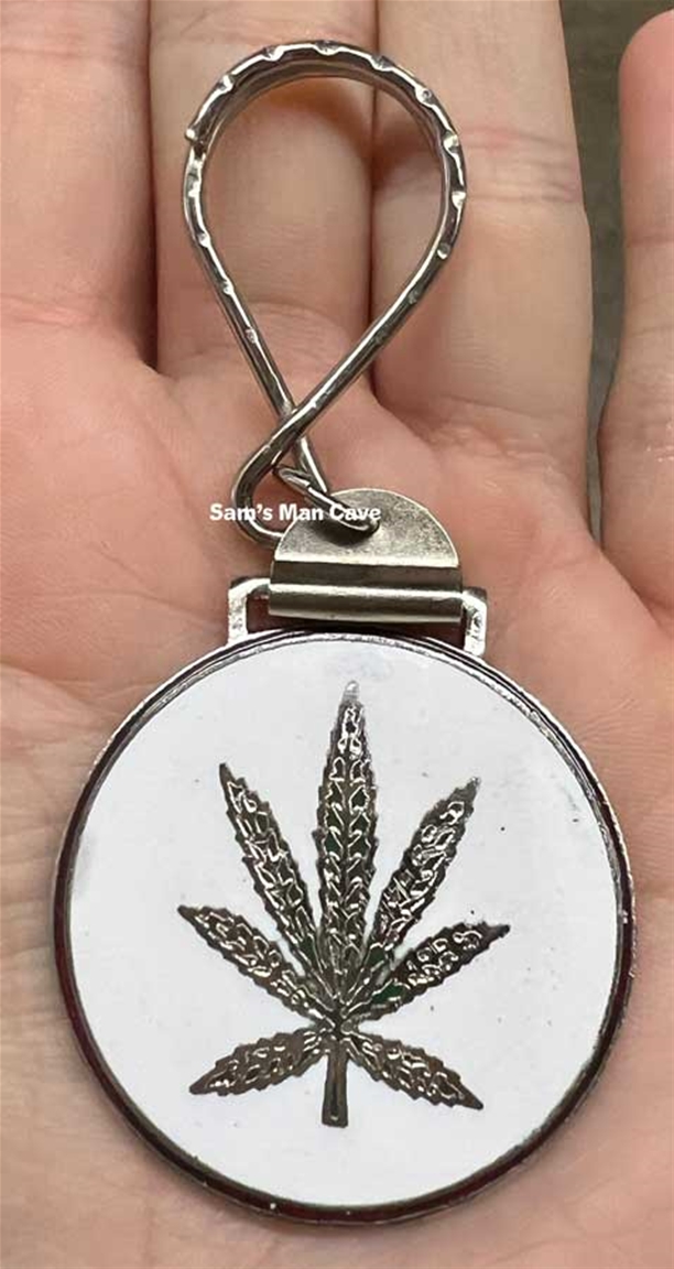 Marijuana Keychain