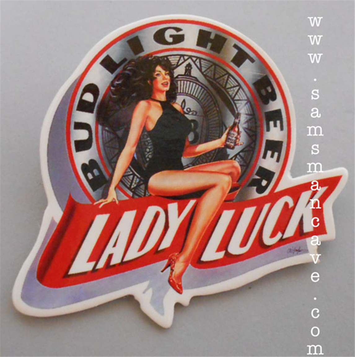 Bud Light Lady Luck Pin