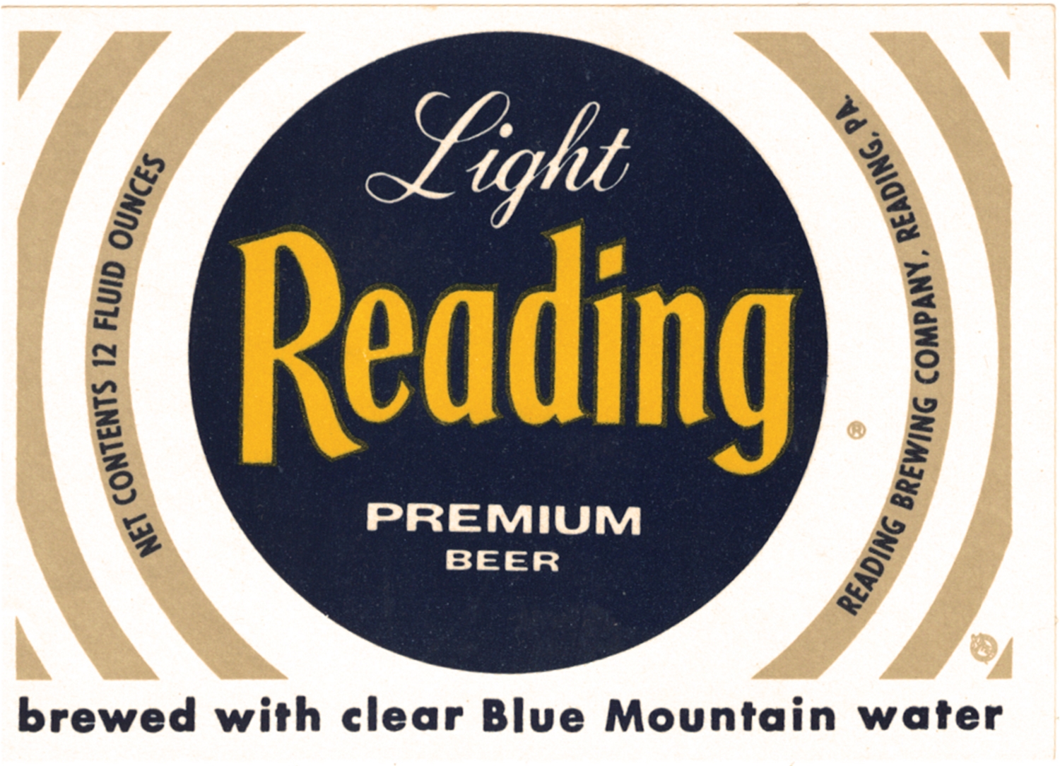 Reading Light Label