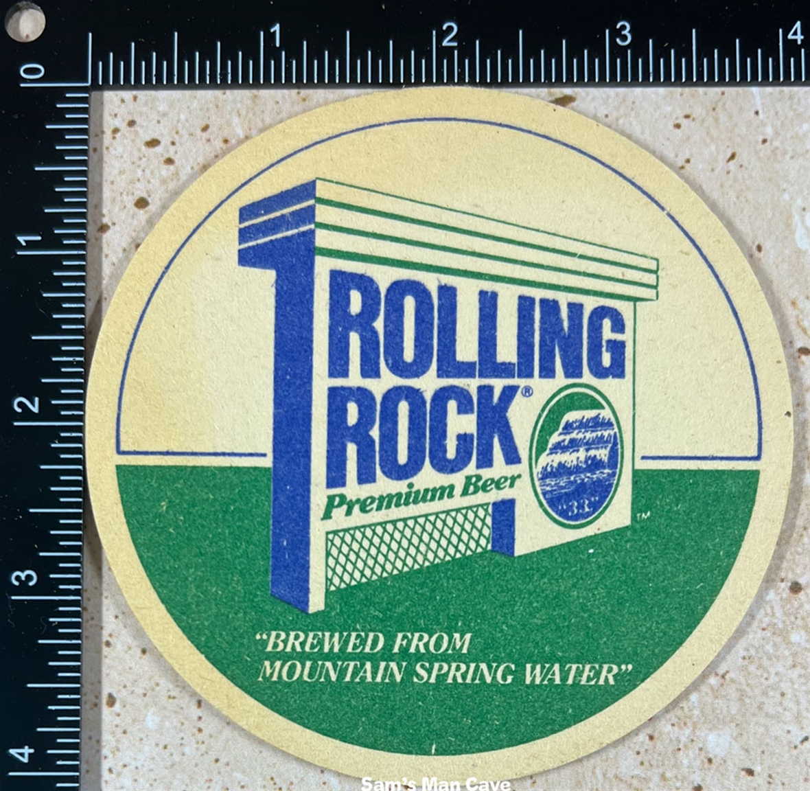 Rolling Rock Beer Coaster