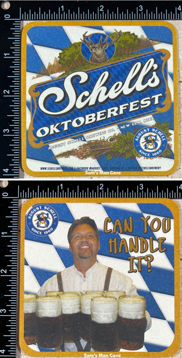 Schell's Oktoberfest Beer Coaster