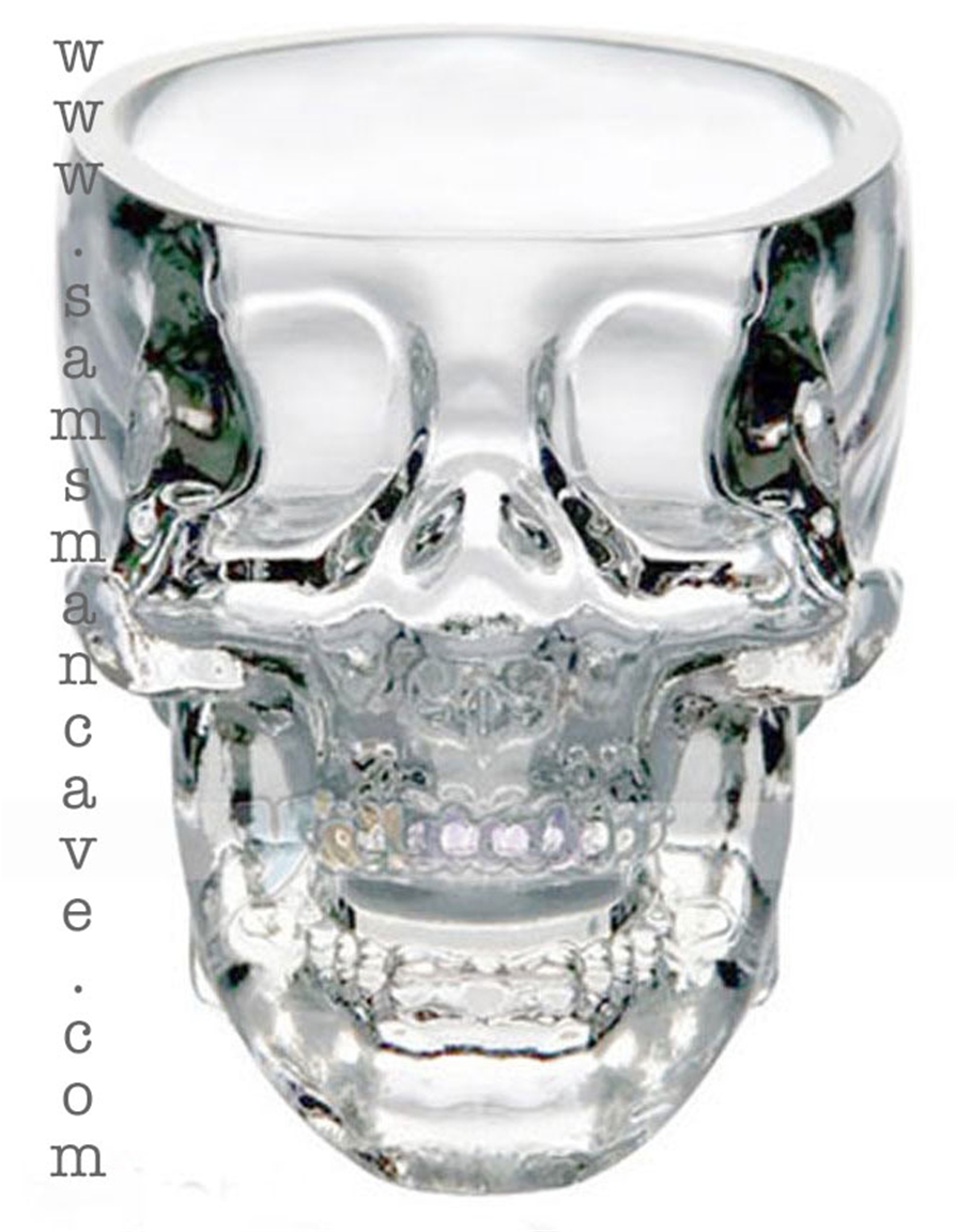 Crystal Head Vodka Skull Shot Glass