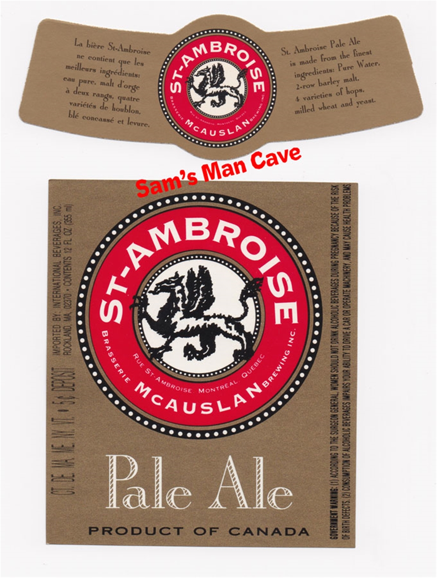 St Ambroise Pale Ale Label