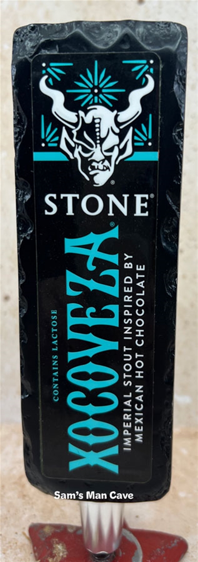 Stone Xocoveza Tap Handle