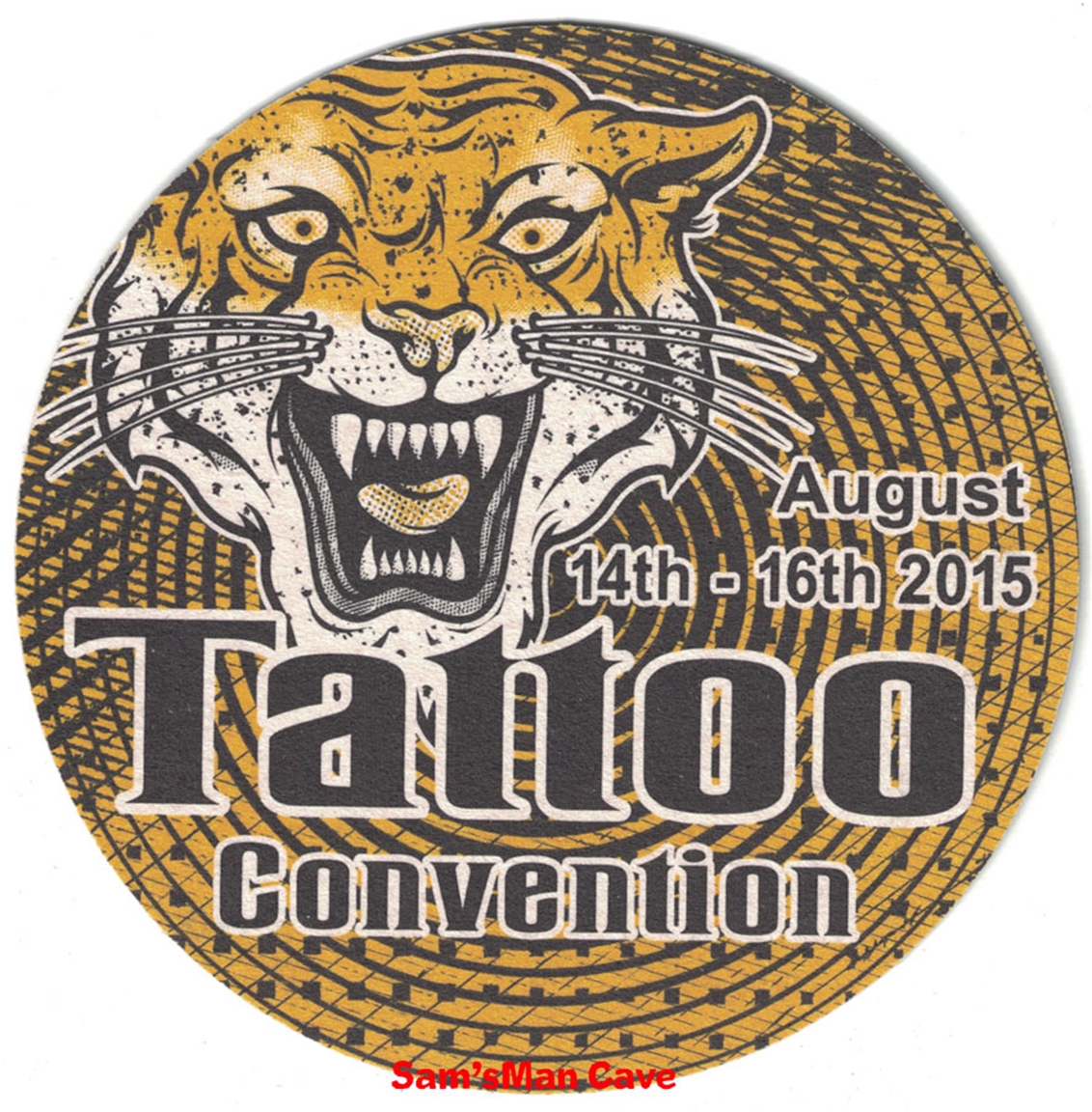 Tattoo Convention Coaster