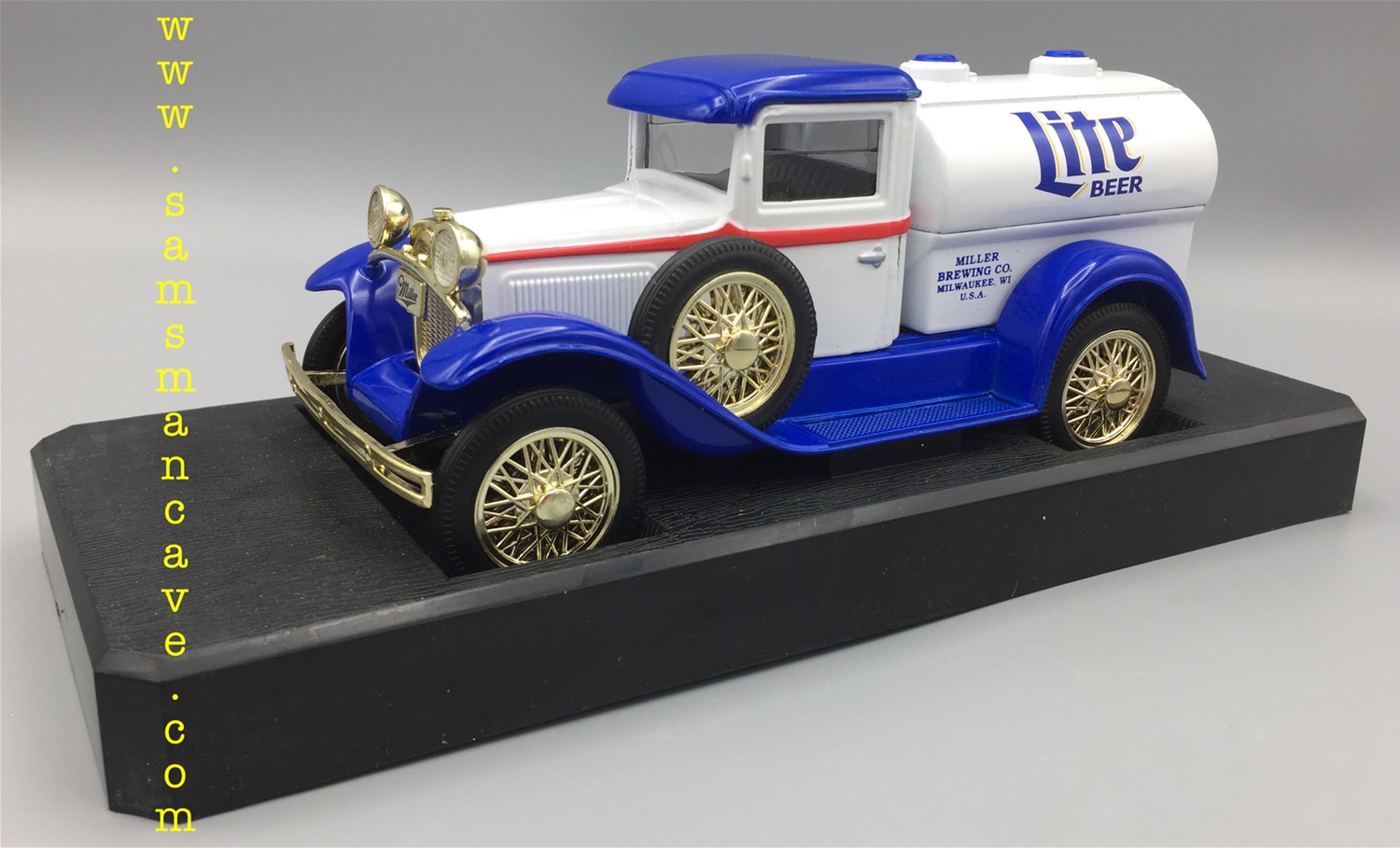 Miller Lite Model A Tanker Bank