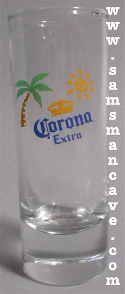 Corona Extra Shooter Shot Glass
