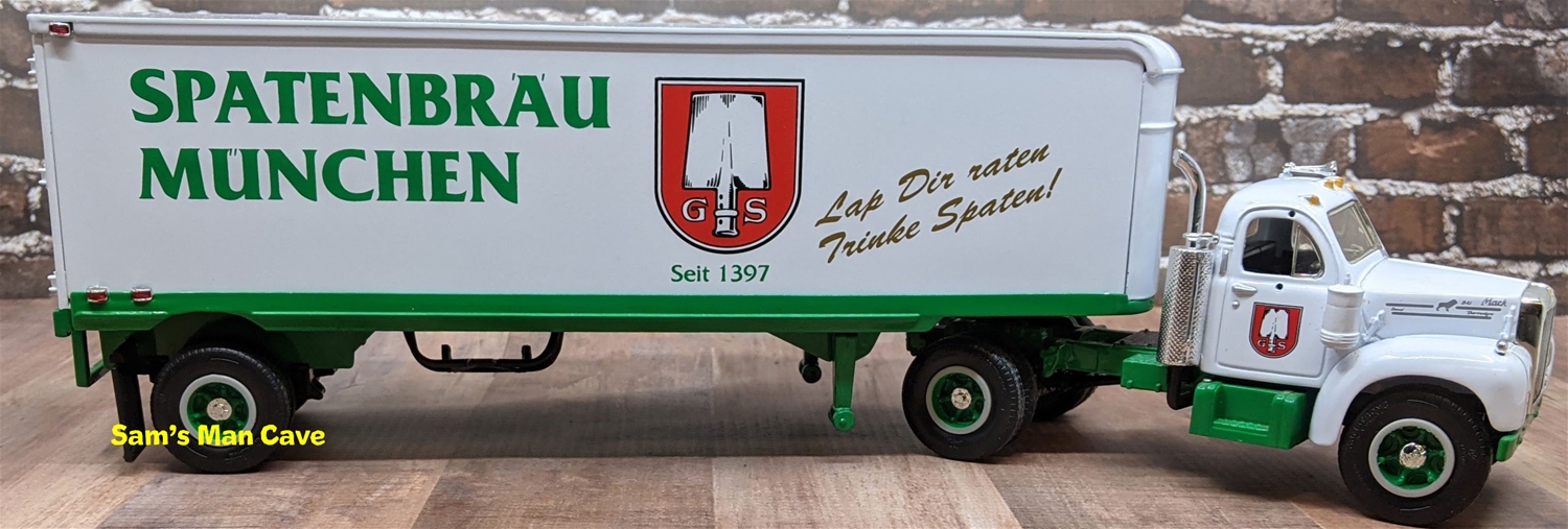 Spatenbrau 1960 Mack Tractor Trailer