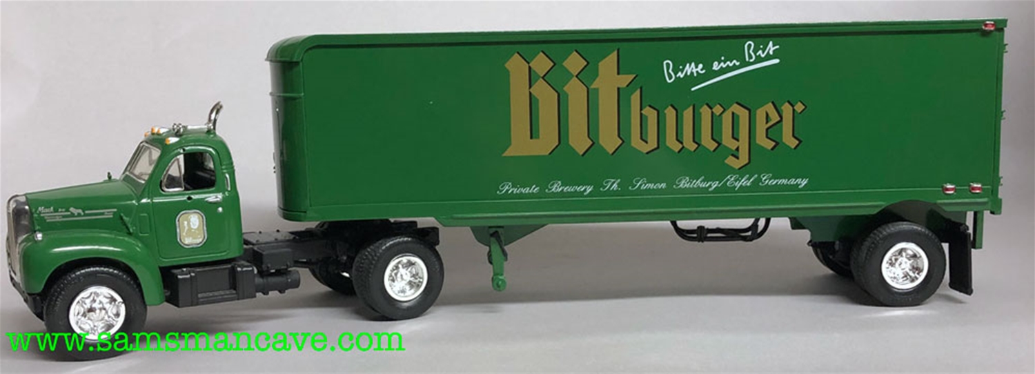 Bitburger 1960 Mack Tractor Trailer