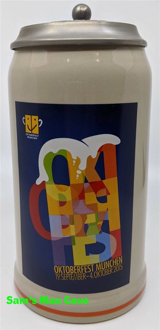 2015 Munich Oktoberfest Official Beer Stein