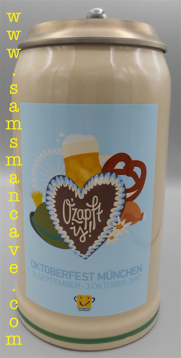 2017 Munich Oktoberfest Official Beer Stein