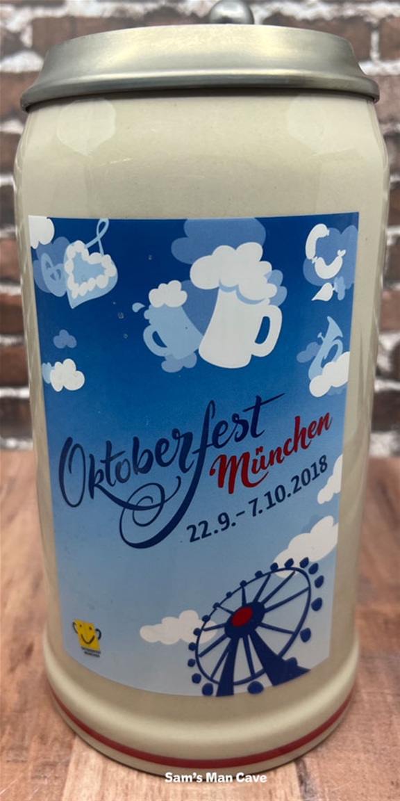 2018 Munich Oktoberfest Official Beer Stein