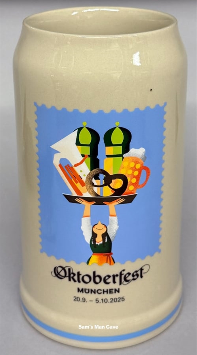 2025 Munich Oktoberfest Official Beer Mug
