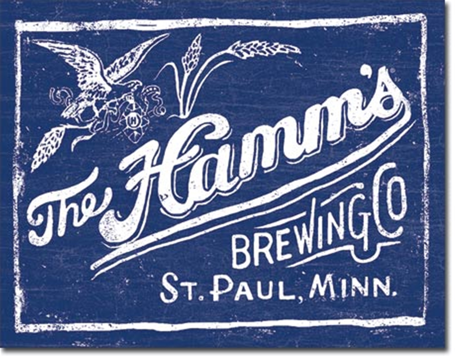 Hamm's Brewing Metal Sign