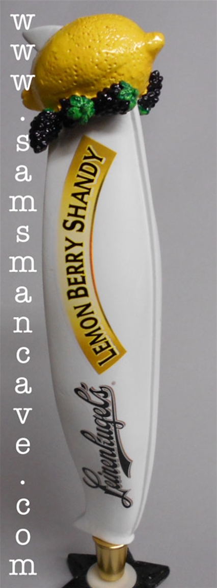 Leinenkugel's Lemon Berry Shandy Canoe Beer Tap Handle