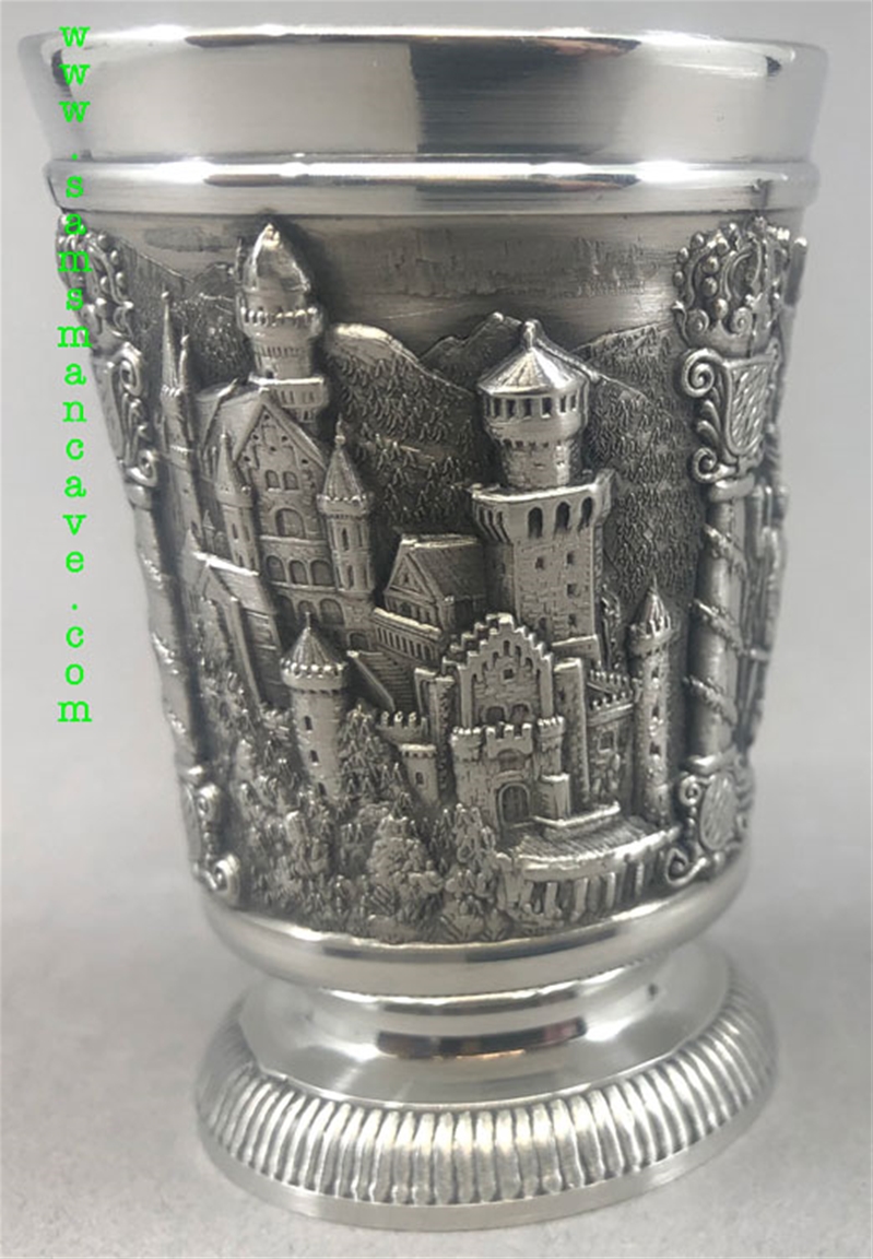Neuschwanstein Pewter Shot Glass