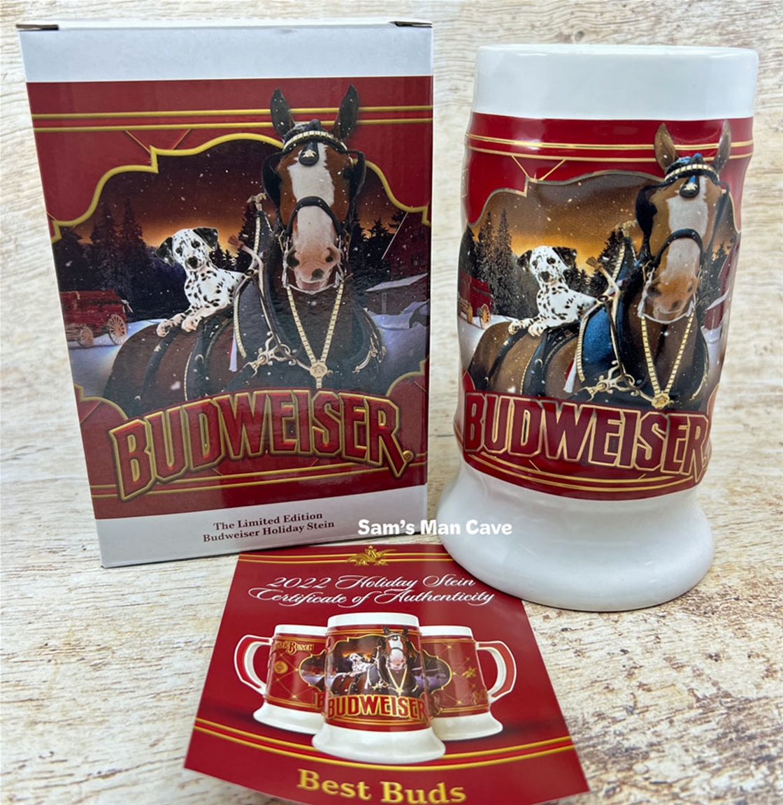 2022 Budweiser Holiday Best Buds Holiday Mug