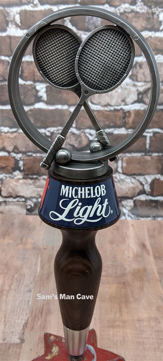 Michelob Light Tennis Tap Handle