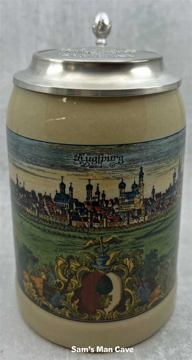 Augsburg City Scape Stein