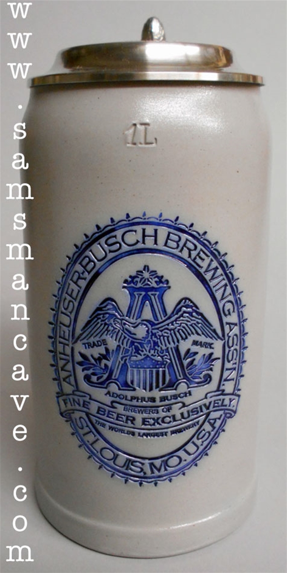 Anheuser Busch Brewing Assn Stein