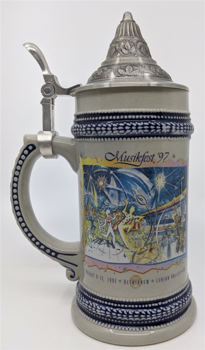 1997 Musikfest Beer Stein