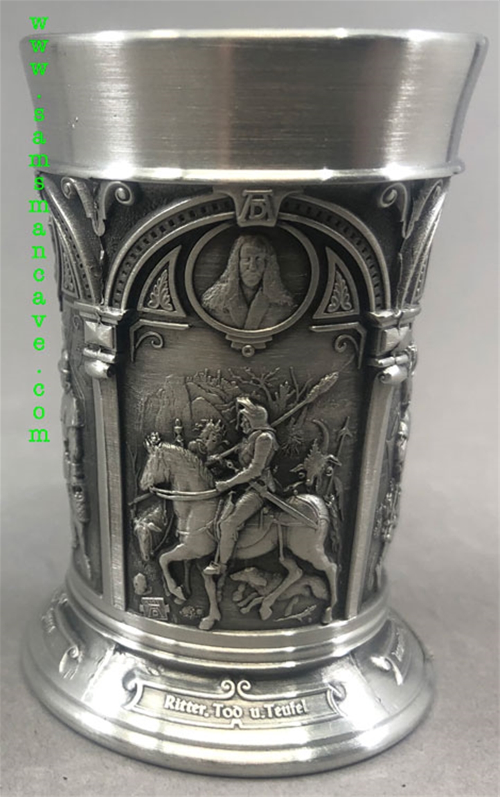 Albrecht Duerer Pewter Shot Glass