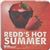Redd's Hot Summer Beer Coaster front of coaster
